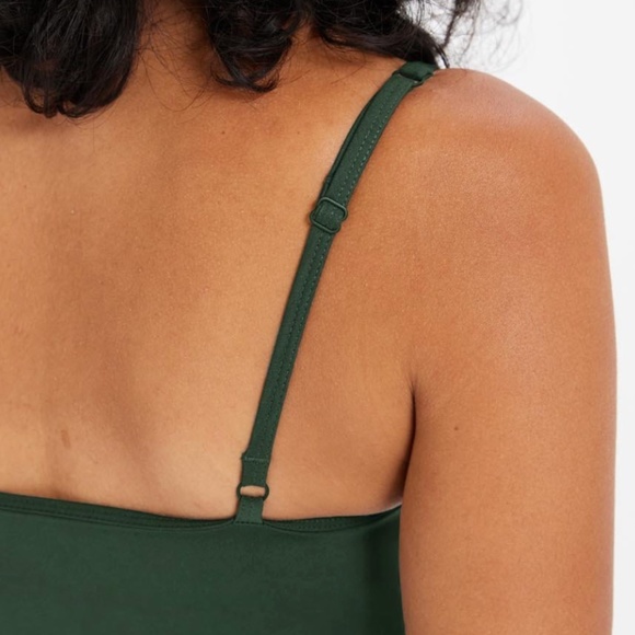 GIRLFRIEND COLLECTIVE Devon Compressive Cami in Moss NWT - Picture 5 of 6